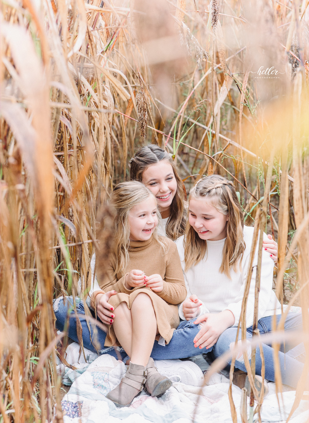 Fremont Michigan fall family photo session