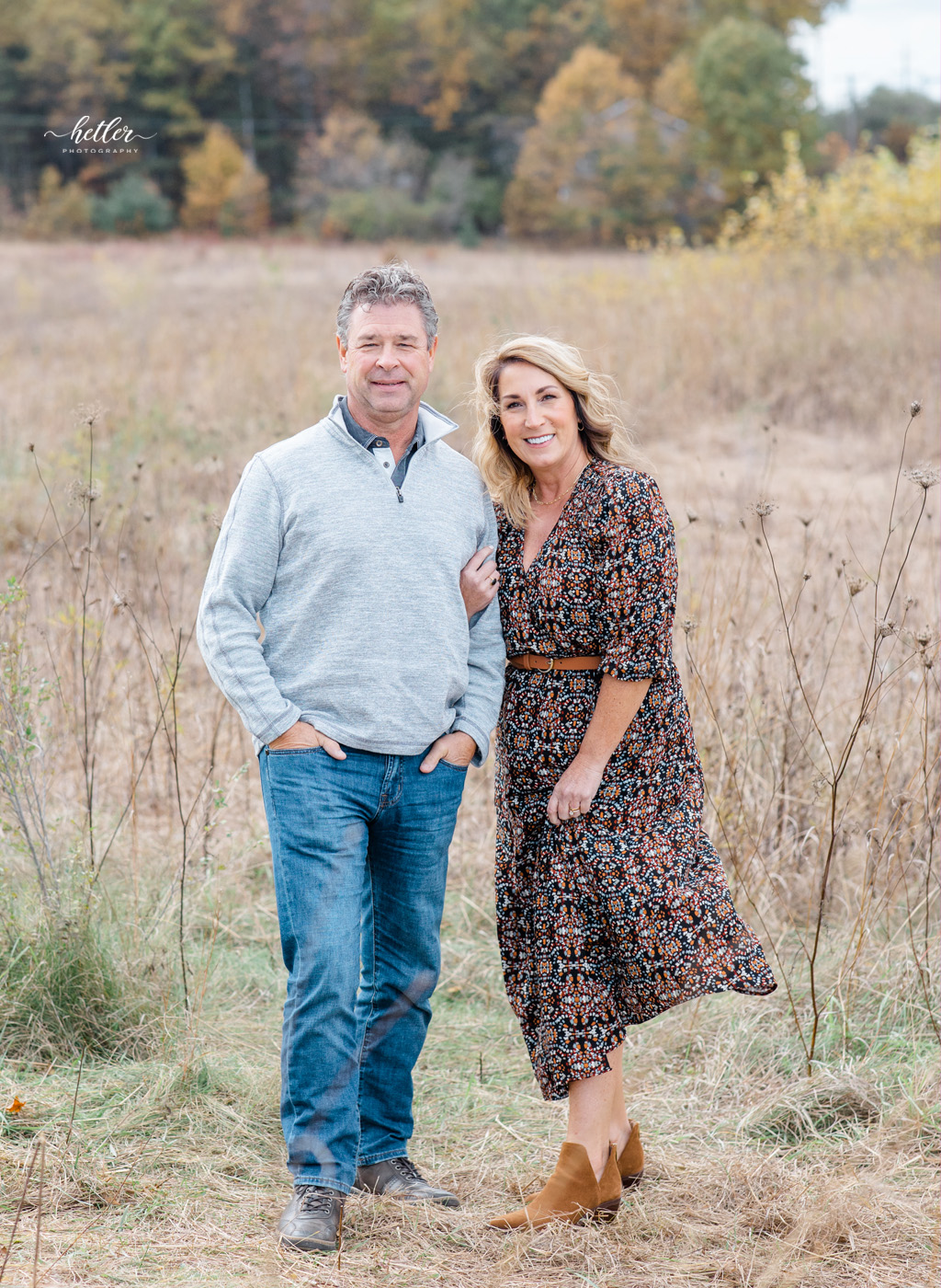 Fall family photo session at Luton Park in Rockford Michigan