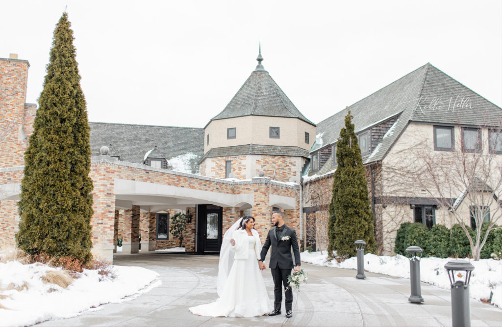 Cascade Hills Country Club wedding inspiration in winter 
