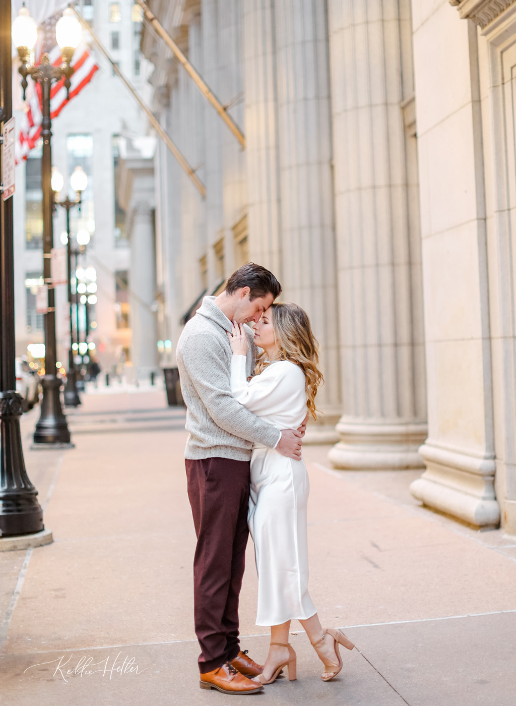 Engagement photos in Chicago