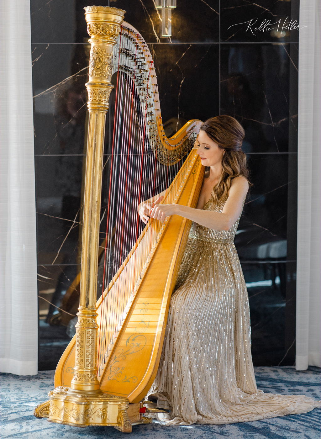 chicago wedding harpist