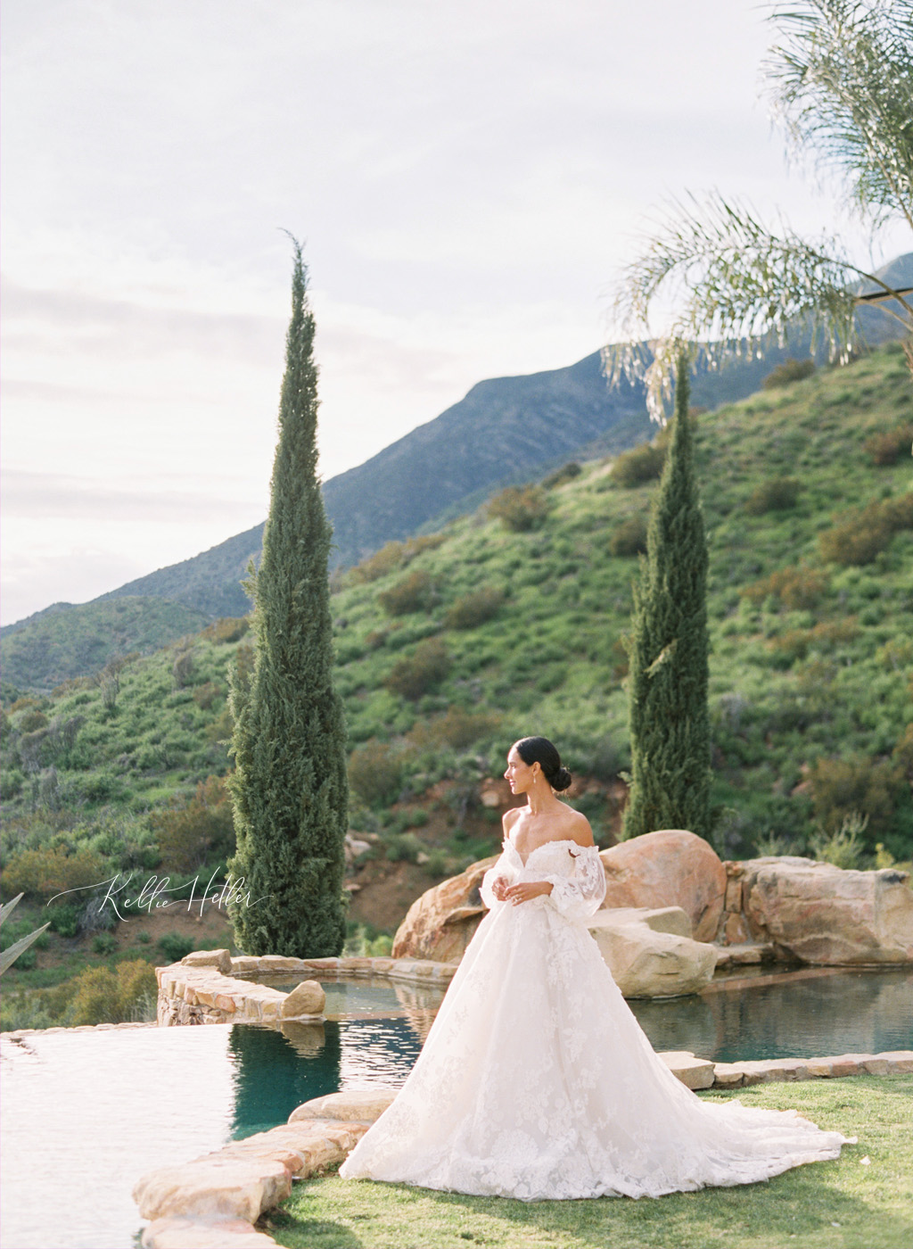 bride in southern california