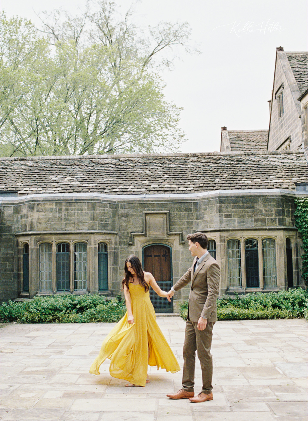 ford house engagement photo session detroit