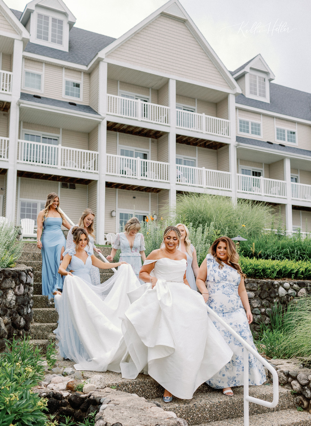 bridesmaids at bay pointe inn